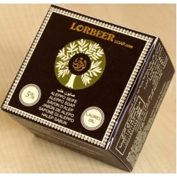 LORBEER Aleppo soap 5% Laurel oil & 95% Olive oil